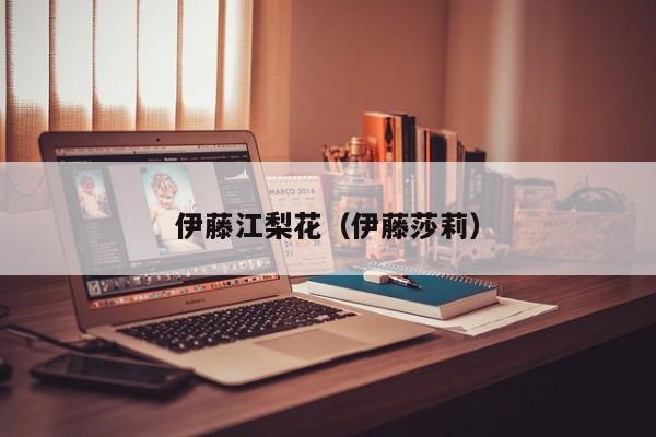 伊藤江梨花（伊藤莎莉）