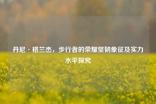 丹尼·格兰杰，步行者的荣耀坚韧象征及实力水平探究