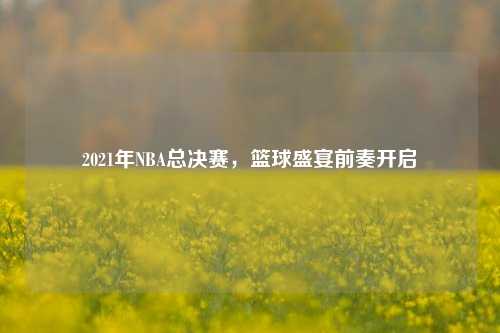 2021年NBA总决赛，篮球盛宴前奏开启