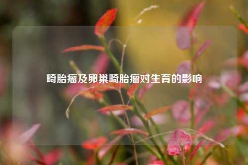 畸胎瘤及卵巢畸胎瘤对生育的影响