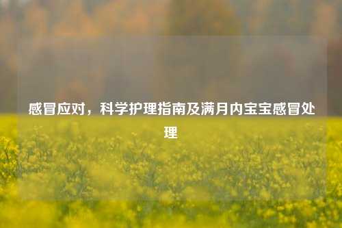 感冒应对，科学护理指南及满月内宝宝感冒处理