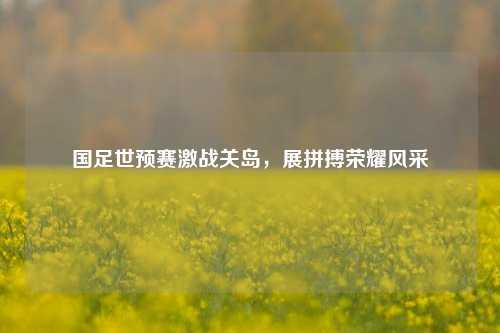 国足世预赛激战关岛，展拼搏荣耀风采