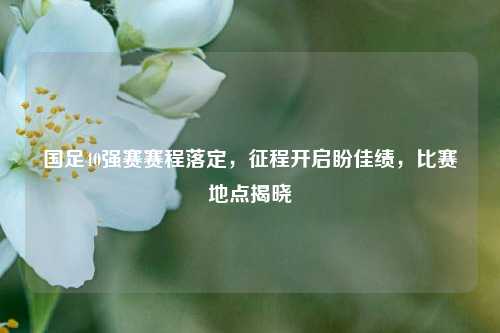 国足40强赛赛程落定，征程开启盼佳绩，比赛地点揭晓