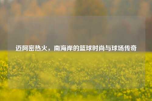 迈阿密热火，南海岸的篮球时尚与球场传奇