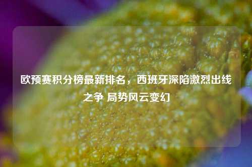 欧预赛积分榜最新排名，西班牙深陷激烈出线之争 局势风云变幻