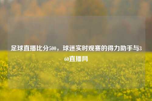足球直播比分500，球迷实时观赛的得力助手与360直播网