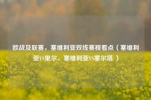 欧战及联赛，塞维利亚双线赛程看点（塞维利亚VS里尔、塞维利亚VS塞尔塔 ）